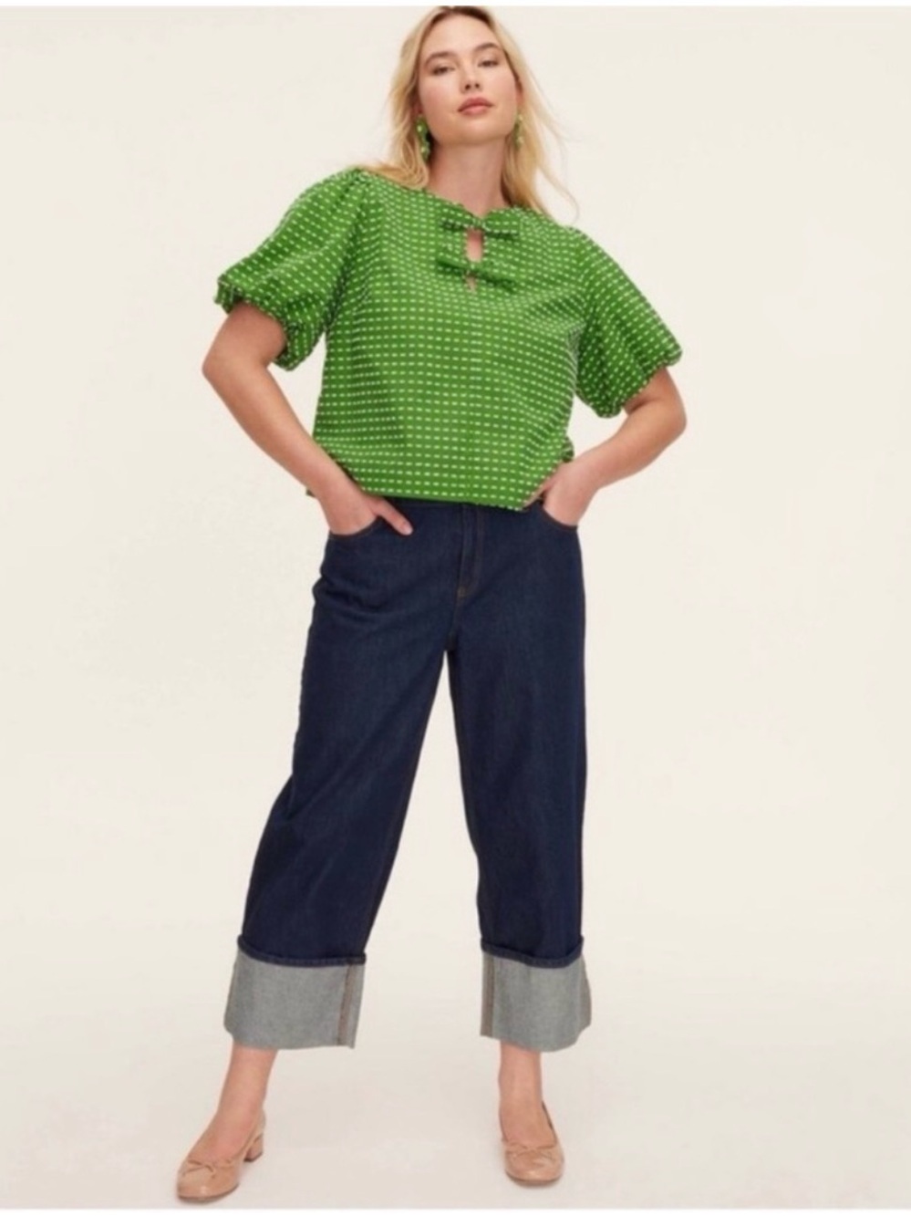 Kate Spade X Target High Rise Dark Wash Rolled Cuff Denim Jeans Var Sizes NWT